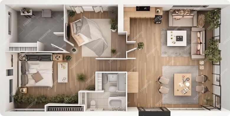 Luxury 1455 Front villa