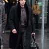 Aneurin Barnard The GoldFinch Black Coat