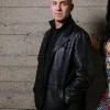 Chuck Buke Bukansky Tribal Leather Coat