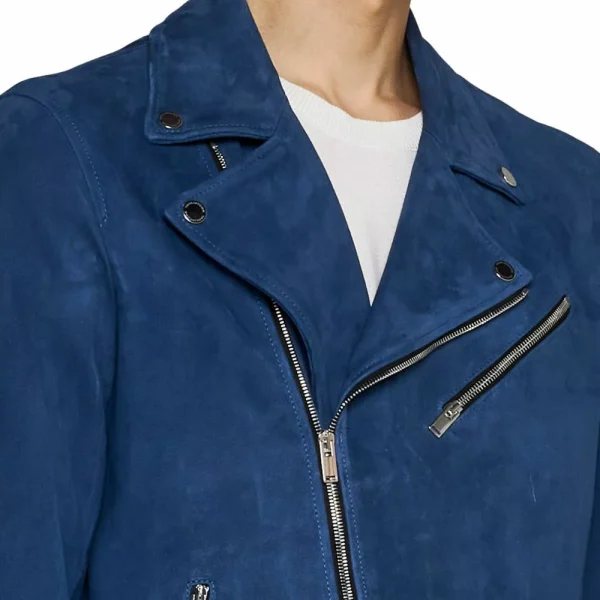 Suede Biker Jacket Jacknify
