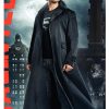 Clark Kent Superman Smallville Black Leather Coat